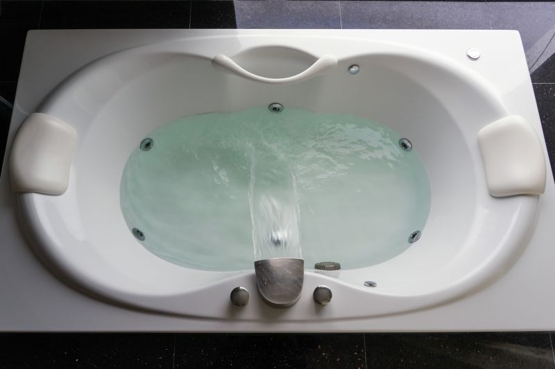 Corner Whirlpool Bathtub
